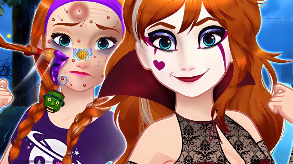 Halloween Princess Makeover